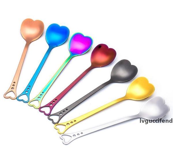colorful heart shape stainless steel coffee spoon dessert sugar stirring spoon ice cream yogurt honey spoon kitchen gift sn787
colorful heart shape stainless steel coffee spoon dessert sugar stirring spoon ice cream yogurt honey spoon kitchen gift sn787