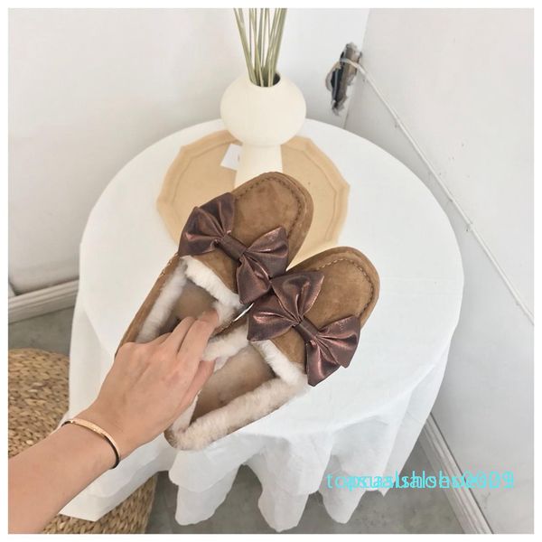 new original wgg big silk bowknot waterproof leather fur slippers women designer casual shoes pink black white blue womens shoe size 5-8 t01 
new original wgg big silk bowknot waterproof leather fur slippers women designer casual shoes pink black white blue womens shoe size 5-8 t01