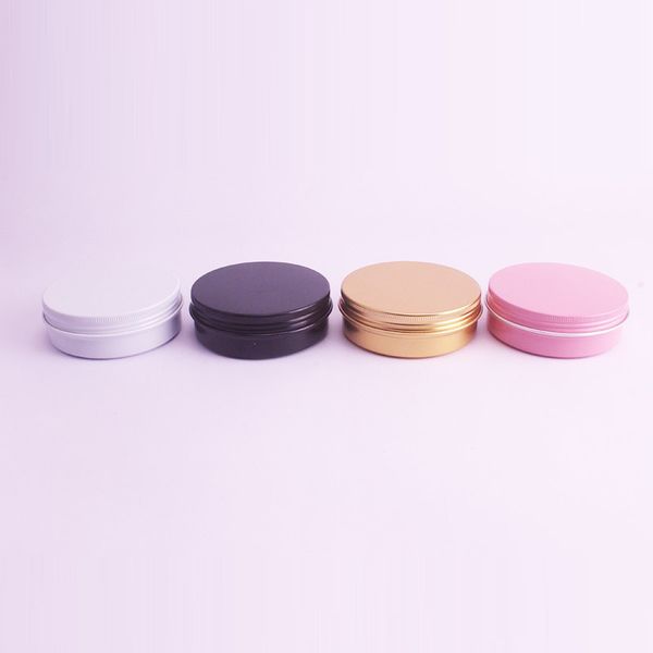 storage bottles & jars 100g 48pcs empty candle aluminum cosmetic bottle jar tin with screw lid metal black box gift containers
storage bottles & jars 100g 48pcs empty candle aluminum cosmetic bottle jar tin with screw lid metal black box gift containers
