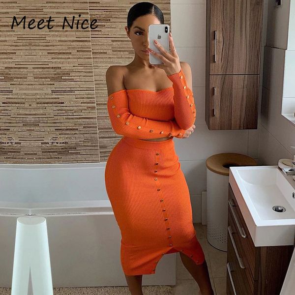 новый 2 two piece set женщины crop топы комплекты юбка sexy длинным рукавом повседневная короткие вверх ривет clubwear женская conjunto femi, White
новый 2 two piece set женщины crop топы комплекты юбка sexy длинным рукавом повседневная короткие вверх ривет clubwear женская conjunto femi, White