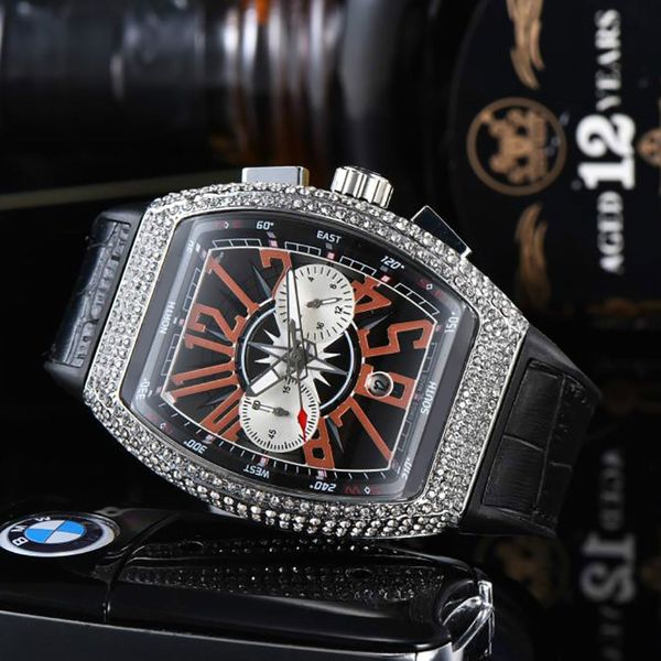 watch quartz full function dual dial wear-resistant leather strap men's fashion watch advanced calendar watches
watch quartz full function dual dial wear-resistant leather strap men's fashion watch advanced calendar watches