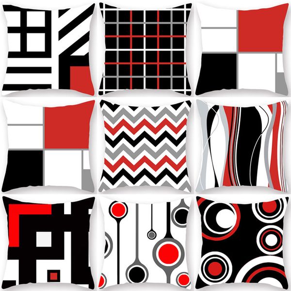 sofa decorative pillowcase black red geometric print polyester cushion cover car throw pillow cushion cover pillow decor case
sofa decorative pillowcase black red geometric print polyester cushion cover car throw pillow cushion cover pillow decor case