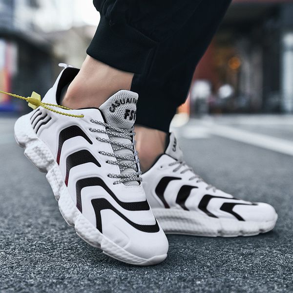 men's streetwear sneaker lightweight shoes for men breathable running shoes comfortable mens trainers fashion casual men, Black
men's streetwear sneaker lightweight shoes for men breathable running shoes comfortable mens trainers fashion casual men, Black