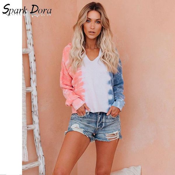 new hoodies women streetwear fashion leisure hit color printing casual long sleeve with hooded tie-dye pullover, Black
new hoodies women streetwear fashion leisure hit color printing casual long sleeve with hooded tie-dye pullover, Black