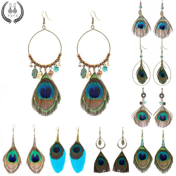 2020 feather women's earrings ethnic round wooden beads peacock feather long tassel earrings for women vintage bohemian earring, Silver
2020 feather women's earrings ethnic round wooden beads peacock feather long tassel earrings for women vintage bohemian earring, Silver