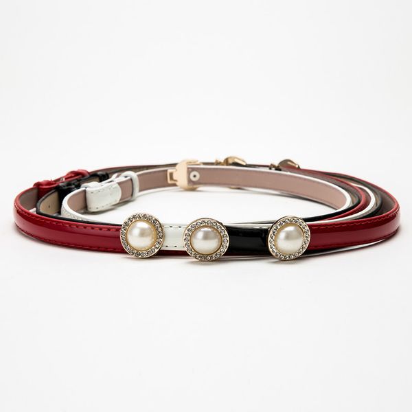 women dress waistband pu leather solid straps thin belt adjustable casual waist belts for lady dress skirt with double pearl, Black;brown
women dress waistband pu leather solid straps thin belt adjustable casual waist belts for lady dress skirt with double pearl, Black;brown