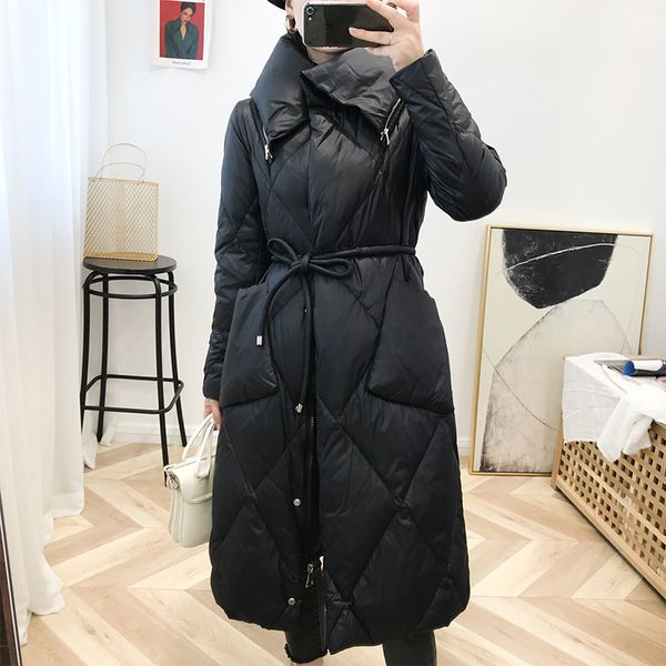 fmfssom 2020 women down long coat winter loose oversized lapel 90% duck down parkas new black keep warm jacket waist tie-wraps
fmfssom 2020 women down long coat winter loose oversized lapel 90% duck down parkas new black keep warm jacket waist tie-wraps