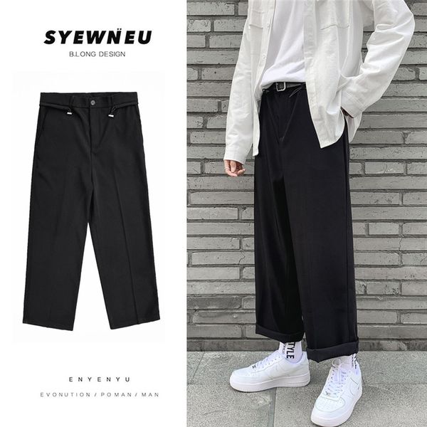 20220 New Fashion Korean Style Straight-leg Loose Solid Color Trousers ins Full Length Pants Men's Street Wear C05 Dropshipping, Black
20220 New Fashion Korean Style Straight-leg Loose Solid Color Trousers ins Full Length Pants Men's Street Wear C05 Dropshipping, Black