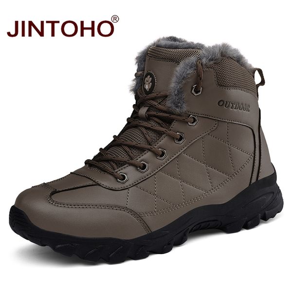 jintoho outdoor men winter shoes warm winter men boots brand hiking shoes leather hiking boots waterproof mountain
jintoho outdoor men winter shoes warm winter men boots brand hiking shoes leather hiking boots waterproof mountain