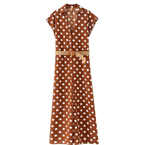women's jumpsuits & rompers 2021 women vintage polka dot print wide leg siamese retro ladies short sleeve sashes casual slim chic ds379, Black;white
women's jumpsuits & rompers 2021 women vintage polka dot print wide leg siamese retro ladies short sleeve sashes casual slim chic ds379, Black;white