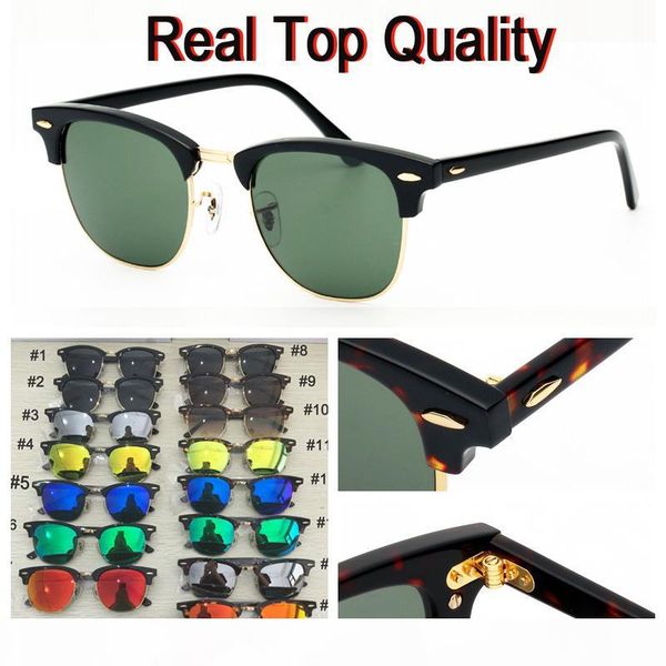 designer sunglasses real oclos real plank acetate frame uv400 sun glass lenses sun glasses with black or brown leather case, box, White;black
designer sunglasses real oclos real plank acetate frame uv400 sun glass lenses sun glasses with black or brown leather case, box, White;black