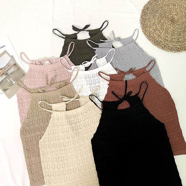 camisoles & tanks han edition retro hollow-out decorative pattern knitting small condole belt wear a render in vest summer dress, Black;white
camisoles & tanks han edition retro hollow-out decorative pattern knitting small condole belt wear a render in vest summer dress, Black;white