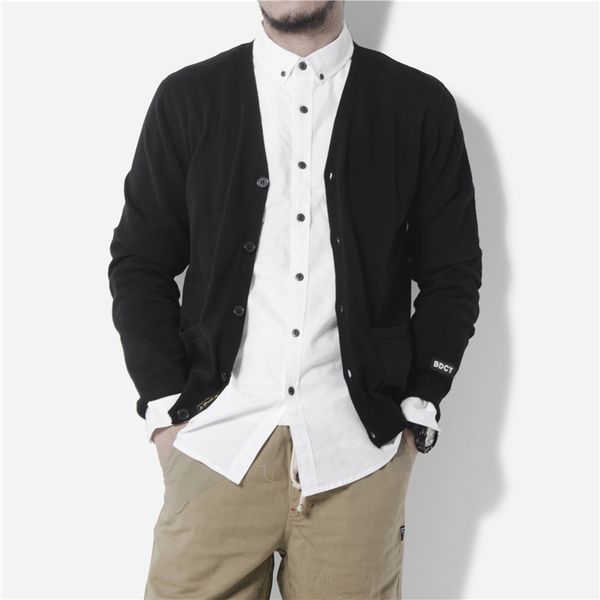 new arrival japanese concise style solid men's cardigan knitted sweater fashion casual slim fit full sleeve sweater, White;black
new arrival japanese concise style solid men's cardigan knitted sweater fashion casual slim fit full sleeve sweater, White;black
