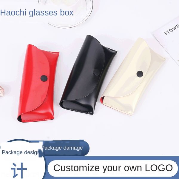 men's and women's simple button sun box fashion leather high-end case sun glasses case sunglasses box, Blue
men's and women's simple button sun box fashion leather high-end case sun glasses case sunglasses box, Blue