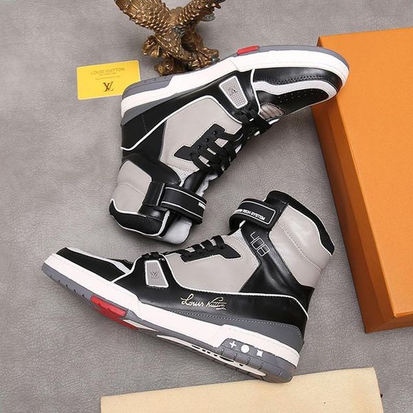 mens shoes luxury lace -up trainer sneaker mid -boot mens shoes boots luxury design bottes hommes casual mens shoes drop shipping, Black
mens shoes luxury lace -up trainer sneaker mid -boot mens shoes boots luxury design bottes hommes casual mens shoes drop shipping, Black