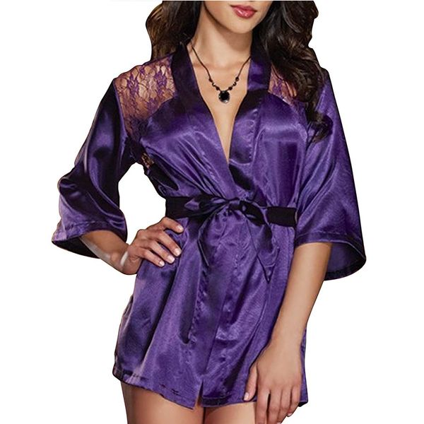 womens intimate pyjamas underwear silky lingerie sleepwear night gown bath robe lace babydoll sleepwear halter nightwear, Black;red
womens intimate pyjamas underwear silky lingerie sleepwear night gown bath robe lace babydoll sleepwear halter nightwear, Black;red