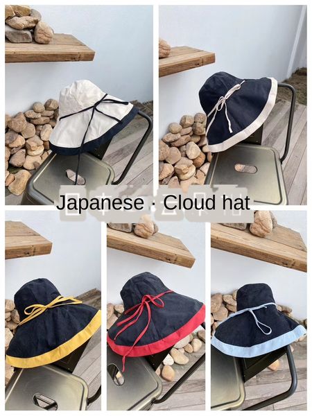 2020 new japanese cloud beach sunshade double-sided breathable bucket bucket hat thin fisherman hat, Blue;gray
2020 new japanese cloud beach sunshade double-sided breathable bucket bucket hat thin fisherman hat, Blue;gray