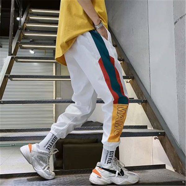 men's pants hip hop streetwear splice joggers fashion men casual cargo pant trousers high street elastic waist harem m-xxl, Black
men's pants hip hop streetwear splice joggers fashion men casual cargo pant trousers high street elastic waist harem m-xxl, Black