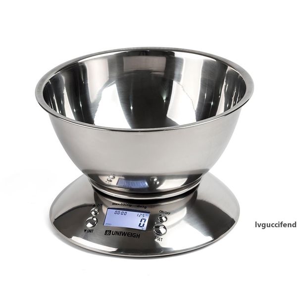 digital scales lcd cooking tool stainless steel electronic weight scale food balance cuisine precision kitchen scales with bowl t200326
digital scales lcd cooking tool stainless steel electronic weight scale food balance cuisine precision kitchen scales with bowl t200326