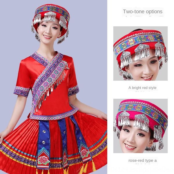 qva1o new guizhou miao dance headdress clothing headdress headwear xiangxi tujia minority performance female dance performance hat clothing, Blue;gray
qva1o new guizhou miao dance headdress clothing headdress headwear xiangxi tujia minority performance female dance performance hat clothing, Blue;gray