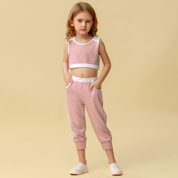 children's wear summer amazon/speed sell tong children sport suit europe and the united states girls vest + sweatpants, Black;blue
children's wear summer amazon/speed sell tong children sport suit europe and the united states girls vest + sweatpants, Black;blue