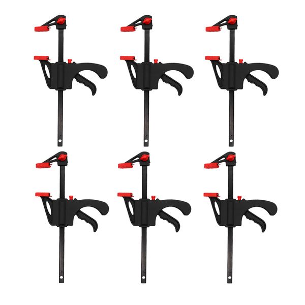 6pcs f woodworking clamp clip heavy duty wood woodwork tools clamp