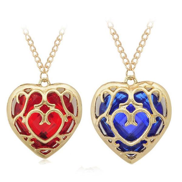 the legend of zelda heart necklace keyring love pendant gold chains necklace mens necklace fashion jewelry 160791, Silver
the legend of zelda heart necklace keyring love pendant gold chains necklace mens necklace fashion jewelry 160791, Silver