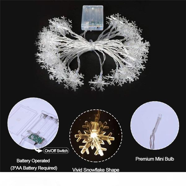 snowflake led fairy lights christmas string lights 3m 6m 10m holiday lighting battery operated for indoor outdoor decorations
snowflake led fairy lights christmas string lights 3m 6m 10m holiday lighting battery operated for indoor outdoor decorations