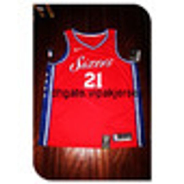 дешевое embiid 76 person трикотажных изделий красных мужские mens vest сшитые баскетбольные майки, Red
дешевое embiid 76 person трикотажных изделий красных мужские mens vest сшитые баскетбольные майки, Red