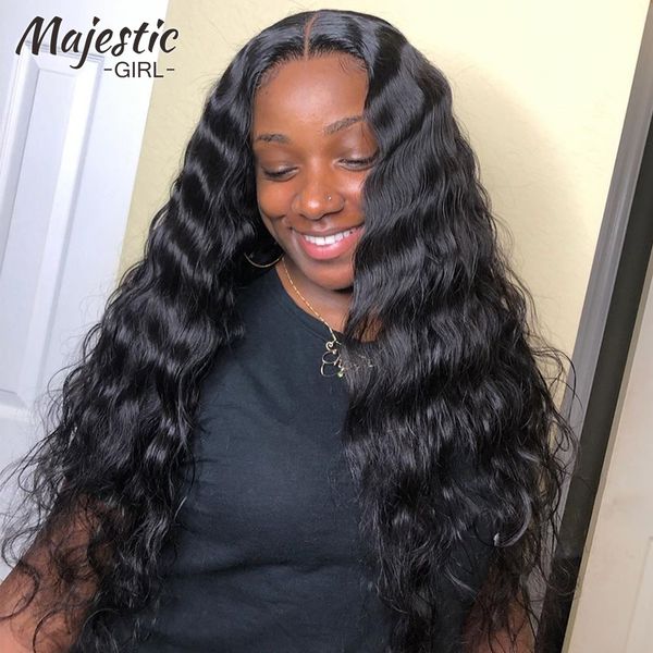 brazilian water wave lace front wigs 100% real human hair wigs hair preplucked hairline with baby hair natural color, Black
brazilian water wave lace front wigs 100% real human hair wigs hair preplucked hairline with baby hair natural color, Black