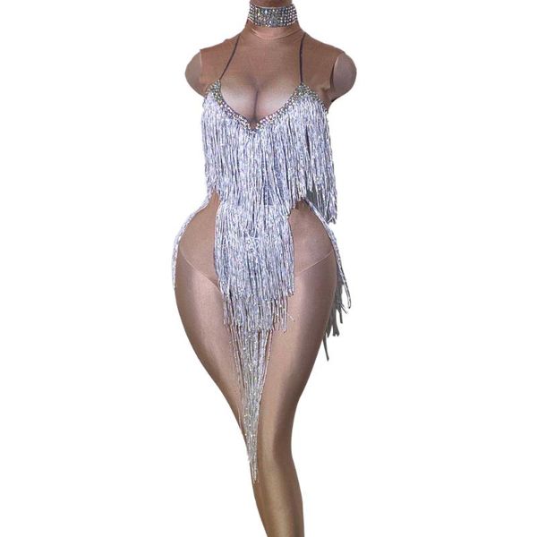 women nightclub dj singer crystal leotard fashion rhinestone fringe bodysuits party celebration jumpsuit pole dance outfits, Black;red
women nightclub dj singer crystal leotard fashion rhinestone fringe bodysuits party celebration jumpsuit pole dance outfits, Black;red