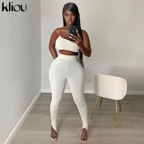 kliou women one shoulder tracksuit two piece set fitness sleeveless slash neck crop pants elastic hight streetwear outfit, White
kliou women one shoulder tracksuit two piece set fitness sleeveless slash neck crop pants elastic hight streetwear outfit, White