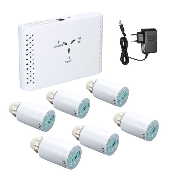 wifi smart thermostat temperature controller for electric floor heating water wireless reciver voice remote control programmable
wifi smart thermostat temperature controller for electric floor heating water wireless reciver voice remote control programmable