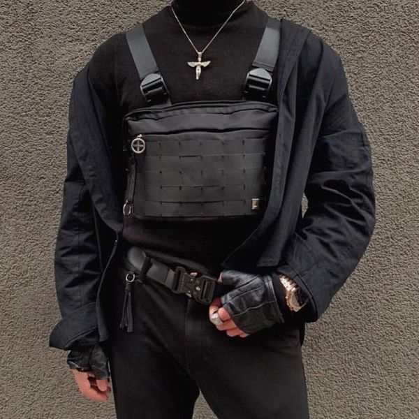 streetwear chest rig bag functional tactics chest bags adjustable harajuku style hip hop bag men tooling vest pack
streetwear chest rig bag functional tactics chest bags adjustable harajuku style hip hop bag men tooling vest pack
