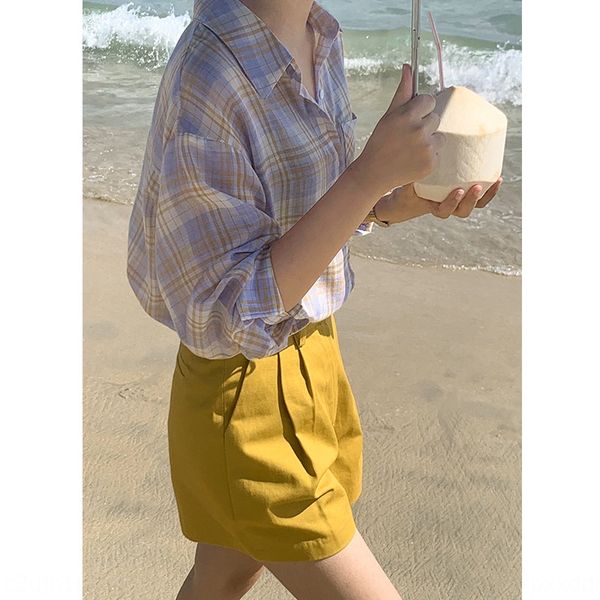 plaid women's new 2020 thin sunscreen all-match loose plaid women's new 2020 thin sunscreen shirt all-match loose shirt, White
plaid women's new 2020 thin sunscreen all-match loose plaid women's new 2020 thin sunscreen shirt all-match loose shirt, White