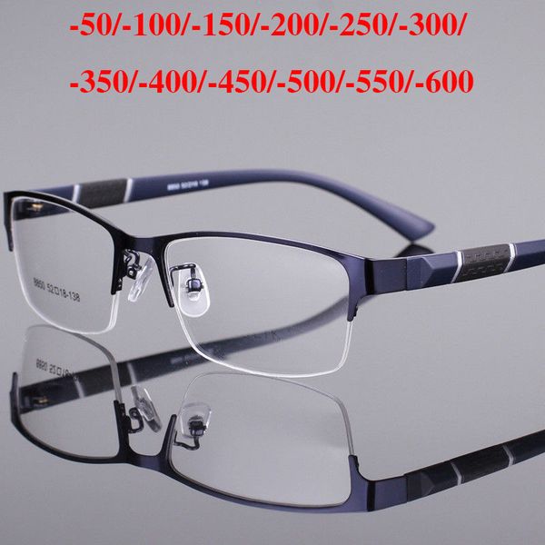 zerosun myopia glasses men finished install optic prescription lens minus -50 -100 -150 -200 for far vision eyewear, Black
zerosun myopia glasses men finished install optic prescription lens minus -50 -100 -150 -200 for far vision eyewear, Black