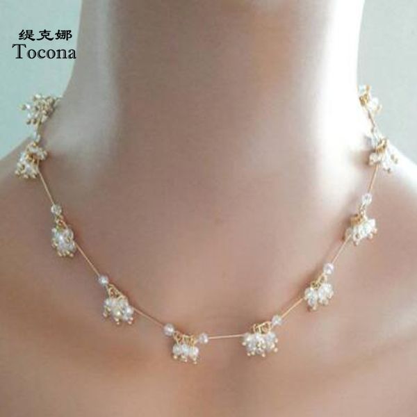 necklace pearl stone necklace for women gold chain flowers personality chocker necklace party jewelry drop shipping 8870, Silver
necklace pearl stone necklace for women gold chain flowers personality chocker necklace party jewelry drop shipping 8870, Silver