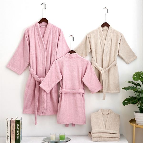 cotton absorbent towel towel bathrobe five-star l bathrobe male and female parent-child nightgown long style
cotton absorbent towel towel bathrobe five-star l bathrobe male and female parent-child nightgown long style