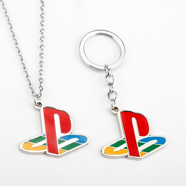 game jewelry enamel metal keychain key chains charm pendant necklace for men women, Silver
game jewelry enamel metal keychain key chains charm pendant necklace for men women, Silver