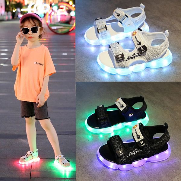 new boys' girls' lighted shoes luminous charging fluorescent shoes boys' colorful and sandals luminous sandals sandals, Black;red
new boys' girls' lighted shoes luminous charging fluorescent shoes boys' colorful and sandals luminous sandals sandals, Black;red