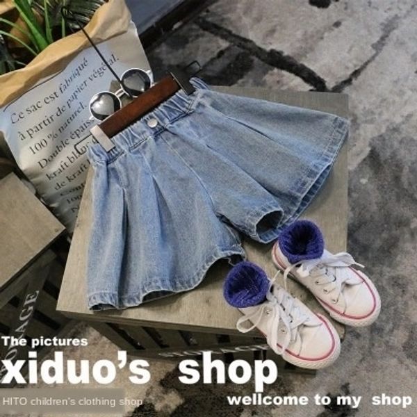 2ncjk children's wear 2020 new girls' three-dimensional cutting fashion denim shorts children's shorts pants washed denim loo, Blue
2ncjk children's wear 2020 new girls' three-dimensional cutting fashion denim shorts children's shorts pants washed denim loo, Blue