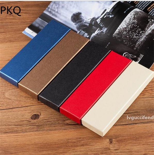10pcs color kraft paper gift box cardboard pen case thicken pen storage box birthday party pencil boxes 17.7*4.8*2.4cm
10pcs color kraft paper gift box cardboard pen case thicken pen storage box birthday party pencil boxes 17.7*4.8*2.4cm
