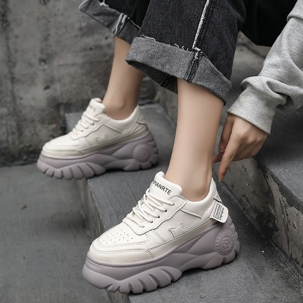 2020 new spring sneakers women thick bottom daddy shoes thick bottom round toe breathing leisure women shoes, Black
2020 new spring sneakers women thick bottom daddy shoes thick bottom round toe breathing leisure women shoes, Black