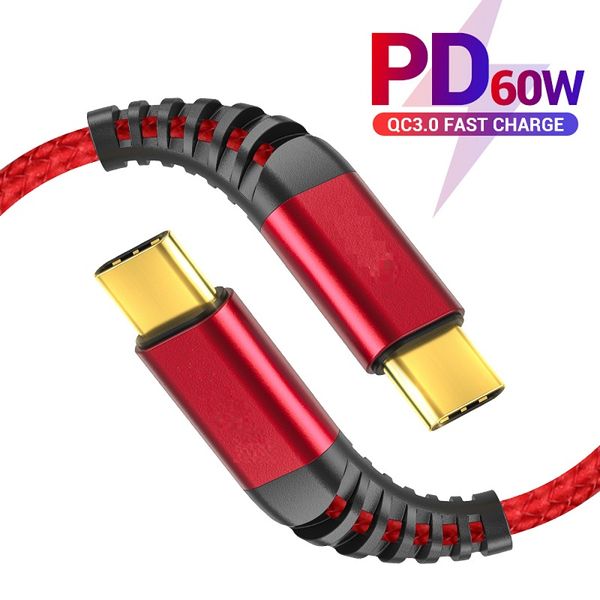 60w pd cable type-c to type-c usb c charger qc3.0 3a fast charging cable with data sync for huawei xiaomi
60w pd cable type-c to type-c usb c charger qc3.0 3a fast charging cable with data sync for huawei xiaomi