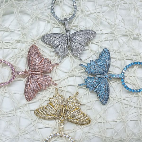 4 colors for options gold plated micro paved cz cubic zircon diamond butterfly necklace with cz tennis chain for men women gift, Silver
4 colors for options gold plated micro paved cz cubic zircon diamond butterfly necklace with cz tennis chain for men women gift, Silver