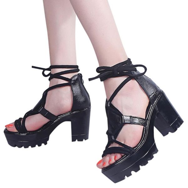 sagace women sandals summer waterproof platform strap t-shaped non-slip sandals high heels elegant fashion females shoes, Black
sagace women sandals summer waterproof platform strap t-shaped non-slip sandals high heels elegant fashion females shoes, Black