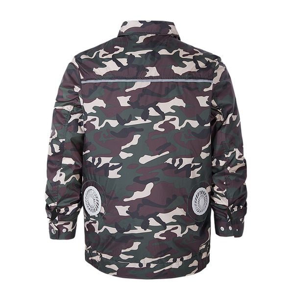 men hiking jackets heatstroke cooling air conditioning clothes summer outdoor clothing camouflage usb charge cooling fan clothes, Blue;black
men hiking jackets heatstroke cooling air conditioning clothes summer outdoor clothing camouflage usb charge cooling fan clothes, Blue;black