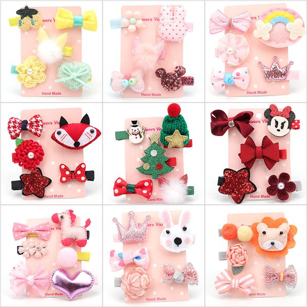 children's hair clip set cute cartoon hair clips all-inclusive cloth clip side christmas jewelry gifts, Slivery;white
children's hair clip set cute cartoon hair clips all-inclusive cloth clip side christmas jewelry gifts, Slivery;white