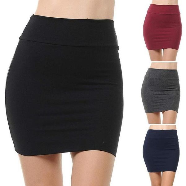 2020 new fashion skirt women skirts ladies solid high waist simple stretchy tube pencil mini skirt faldas mujer moda, Black
2020 new fashion skirt women skirts ladies solid high waist simple stretchy tube pencil mini skirt faldas mujer moda, Black