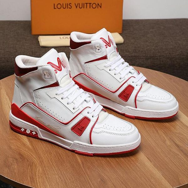 new mens shoes casual trainer sneaker mid -breathable flats fashion male footwears with original box luxury mens boots fast delivery
new mens shoes casual trainer sneaker mid -breathable flats fashion male footwears with original box luxury mens boots fast delivery